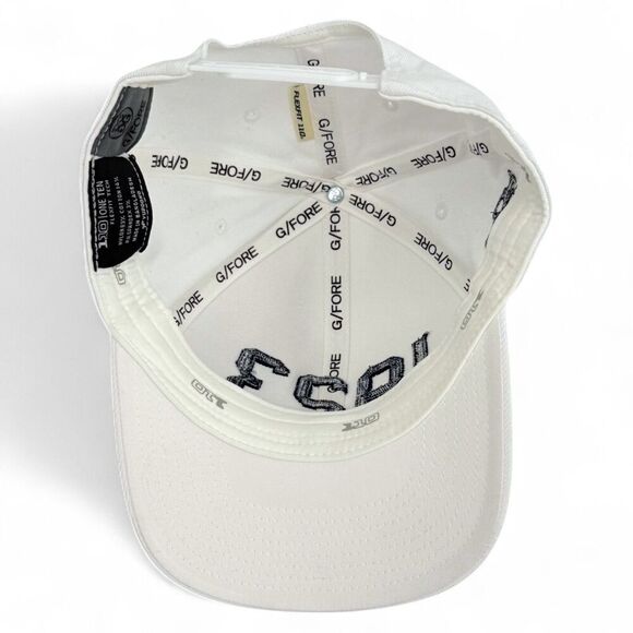 NEW G/FORE x The Beach Club Santa Monica 1923 Members Golf Hat White - Picture 8 of 9